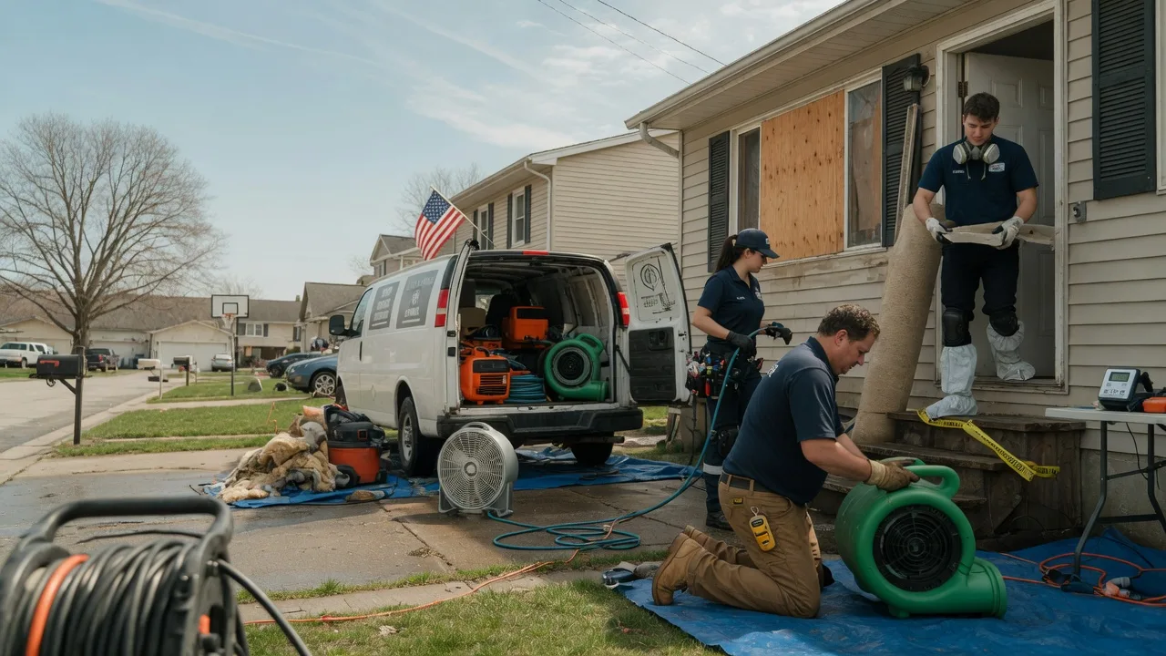 Water Damage Restoration in Newtonsville, OH near me